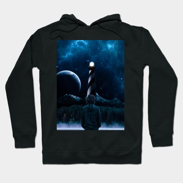 Follow the light Hoodie by Fanbros_art